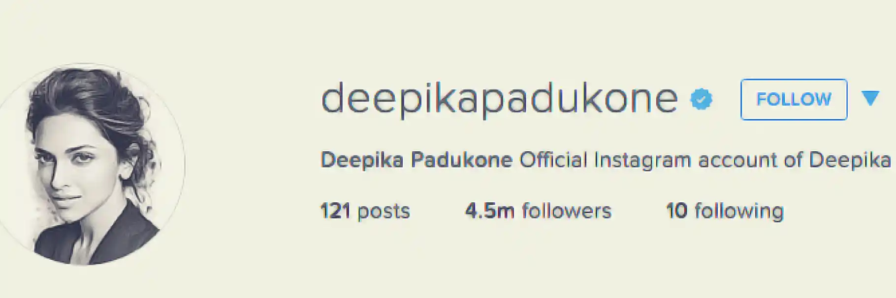 Deepika padukone instagram followers Deepika padukone instagram followers